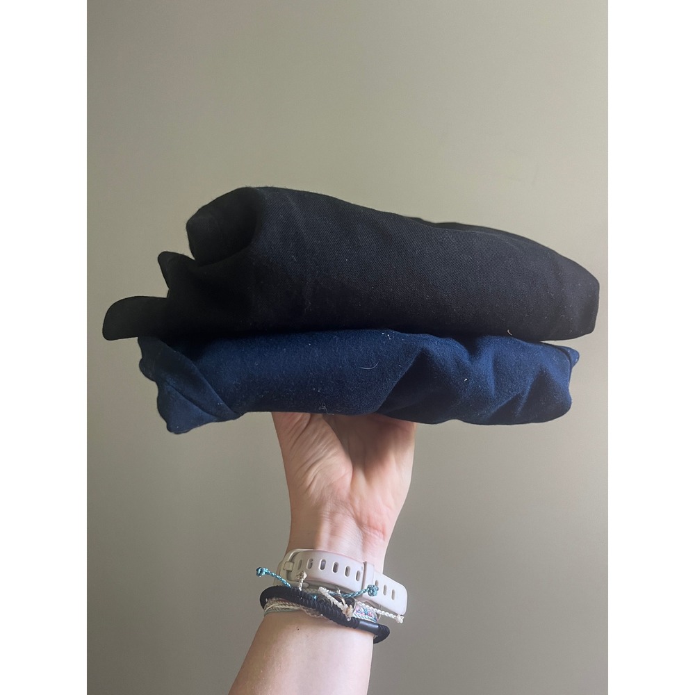 Womens Pants Bundle size 2 Black Navy Slim Ankle Trousers Office Chic Preppy